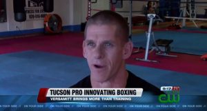 Brad Carlton on Tucson KGUN9 Talking About Versamitt & Neutral Corner Gym